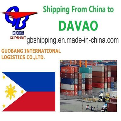 Spedizioni via mare veloci e convenienti da Davao con Guobang International Logistics Co. La vostra migliore opzione