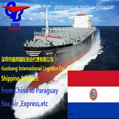 La spedizione in Paraguay tramite Sea Air Express Express Service funziona bene con EMS Total Supply 500teu/mese