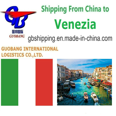 Servizio di spedizione Aerea Marittima Merci LCL FCL Corriere a Venezia Migliori servizi di spedizione Partenza Shenzhen/HK//Shanghai/Tianjin