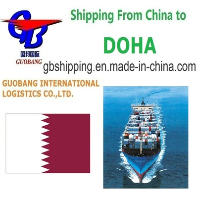 Servizi di spedizione convenienti da a Doha Partenza Shenzhen/HK//Shanghai/Tianjin Tipo di spedizione FCL e LCL