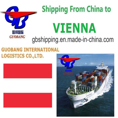 Sgombero doganale semplificato per le spedizioni B2B da Vienna a Shenzhen/HK//Shanghai/Tianjin