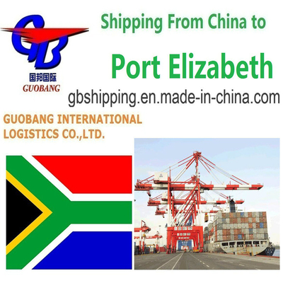 Migliori servizi di spedizione dalla partenza Shenzhen/HK//Shanghai/Tianjin Personalizzazione per il trasporto di Port Elizabeth