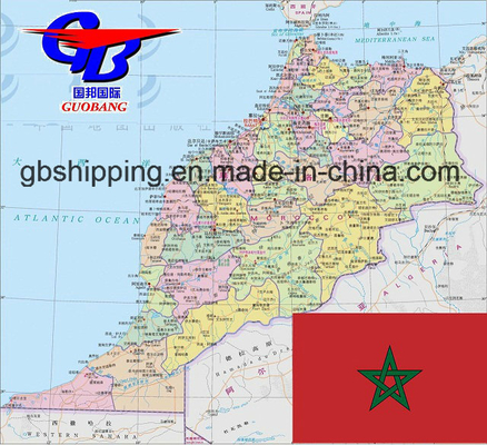 Partenze giornaliere Servizi di spedizione Guobang di prim'ordine e professionali Da a Casablanca