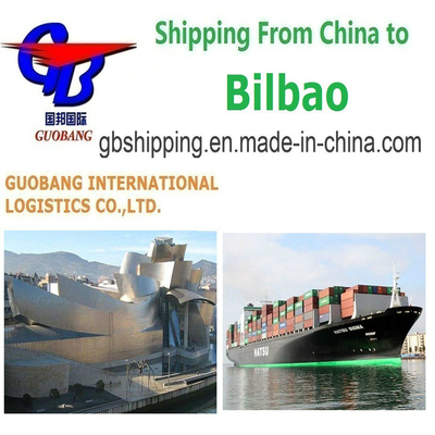 Tempo di transito 30-60 giorni Guobang Ltd. Servizi di spedizione da Bilbao a Bilbao Consegna rapida e sicura