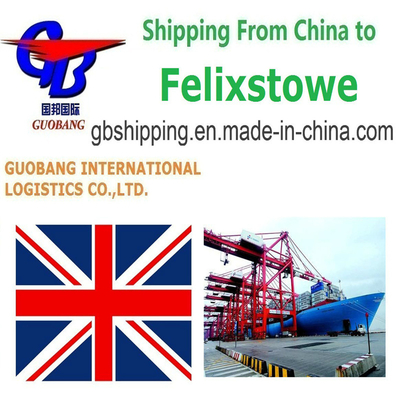 Servizio senza sforzo e conveniente per la spedizione da Felixstowe a Book Pick Up Customs Clearance a bordo