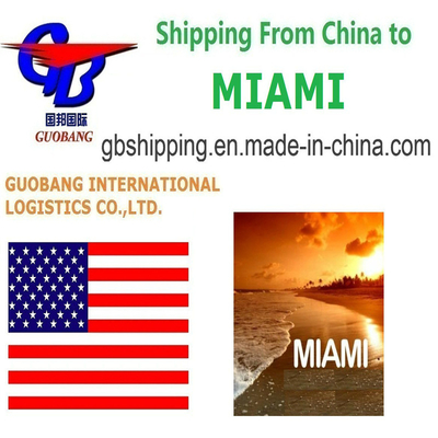 Total Supply 1000teu/Month Servizi di spedizione da Miami con sdoganamento rapido