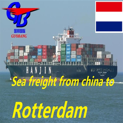 68 giorni Tempo di transito Spedizione marittima da Rotterdam Opzione più economica