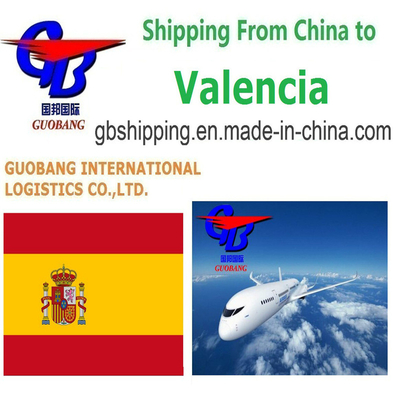 Servizi di spedizione aerea Da a Valencia Servizio aggiuntivo CIQ Brokeraggio doganale Sdoganamento