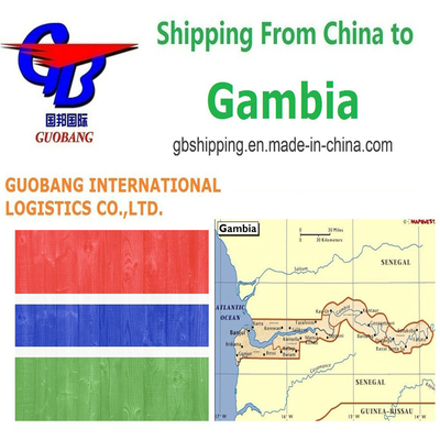 Servizi professionali di trasporto aereo da Gambia One Stop Booking-Pick-up-Custom Clearance-on-board