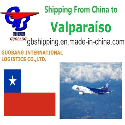 Servizi di spedizione aerea per la destinazione Valparaiso con compatibilità CZ garantita