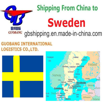 Servizio aereo internazionale per la DG Spedizioni da Shanghai a Norrkoping Trasporti aerei Logistica