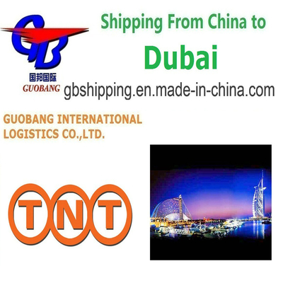 Servizio TNT Da a Dubai Guobang Shipping Trasporto su camion Ritiro dai fornitori al porto/magazzino