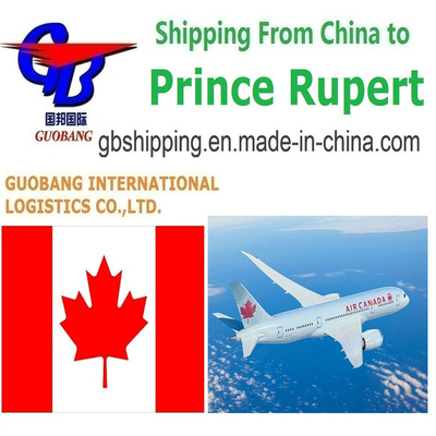 Trasporto merci dai fornitori al porto/magazzino e spedizione aerea economica a Prince Rupert