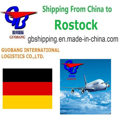 Rostock Germania Destinazione Servizi di Spedizione Aerea One Stop da Veloce e Senza Problemi