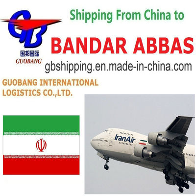 Guobang Airfreight il vostro partner per il trasporto aereo e marittimo veloce e conveniente LCL FCL Servizi di spedizione di corriere verso Abbas Iran