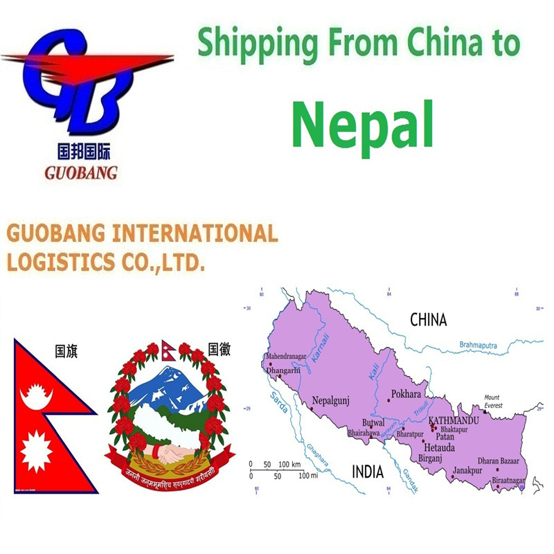 Servizi di spedizione in Nepal rapidi e convenienti. Fornitura totale 1000teu/mese. Tempo di transito 1-15 giorni