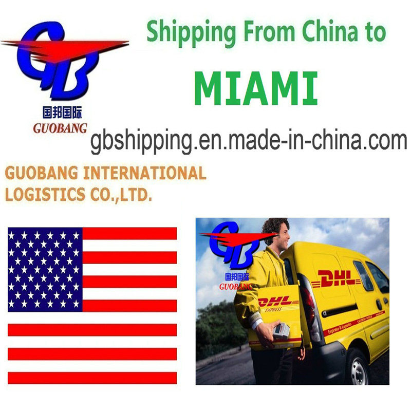 DHL Spedizioni da Miami Air Sea Freight LCL FCL Corriere Conveniente Sicuro con servizio aggiuntivo