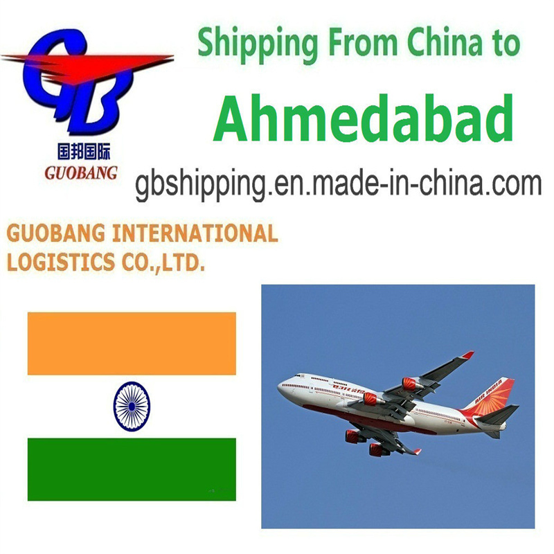 Servizi di spedizione aerea da Shanghai ad Ahmedabad India da parte di Guobang International Logistics Co.